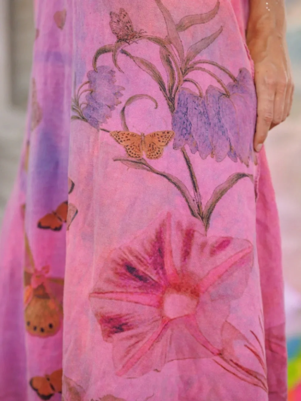 🌸NWT MAGNOLIA PEARL Flor De La Pasión Lana Tank Dress🌸 - Picture 4 of 7